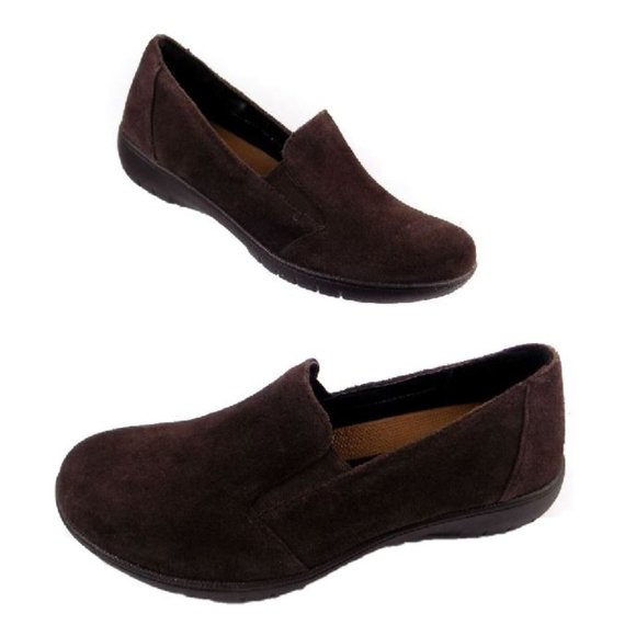 EUROSTEP ultimate comfort Brown Suede Leater 9.5 M - Picture 1 of 8